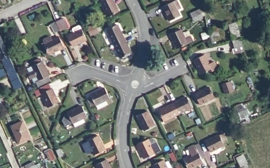 Vue aérienne du Mini-giratoire n°361559908