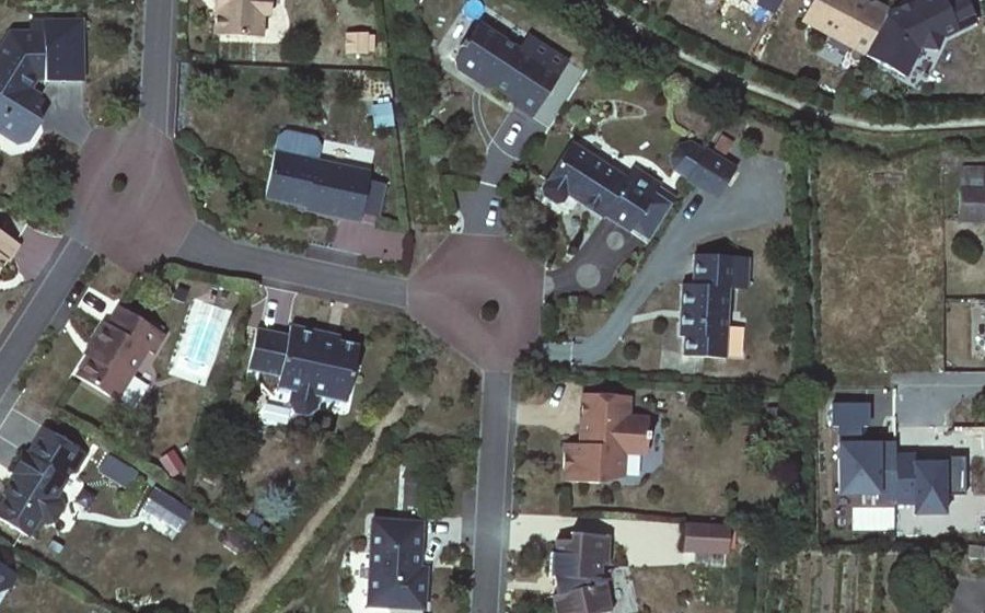 Vue aérienne du Mini-giratoire n°362479363