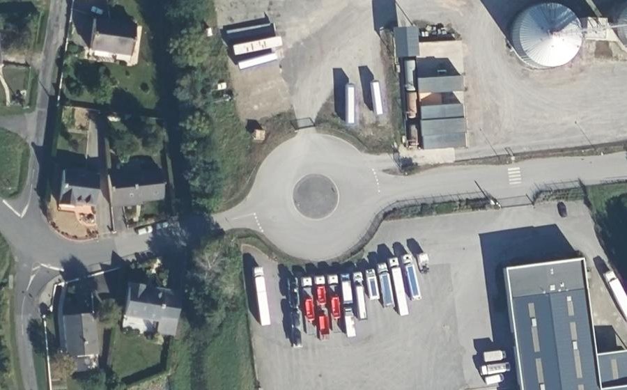 Vue aérienne du Mini-giratoire n°364938117
