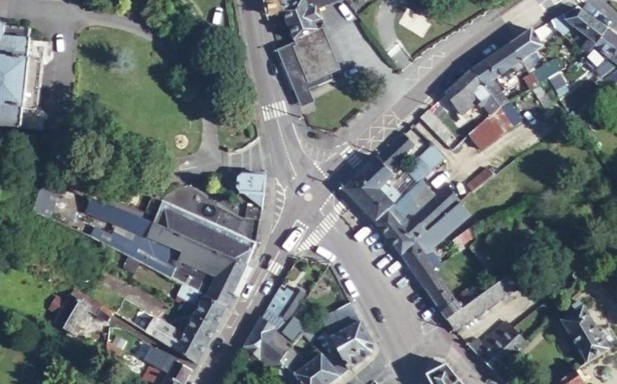 Vue aérienne du Mini-giratoire n°365380516