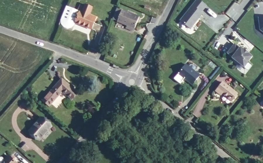 Vue aérienne du Mini-giratoire n°365425177