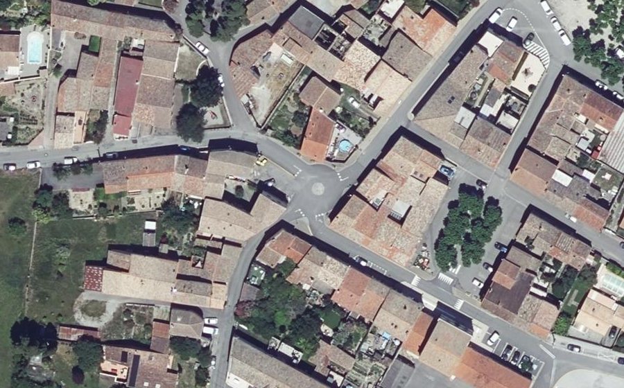 Vue aérienne du Mini-giratoire n°368475207