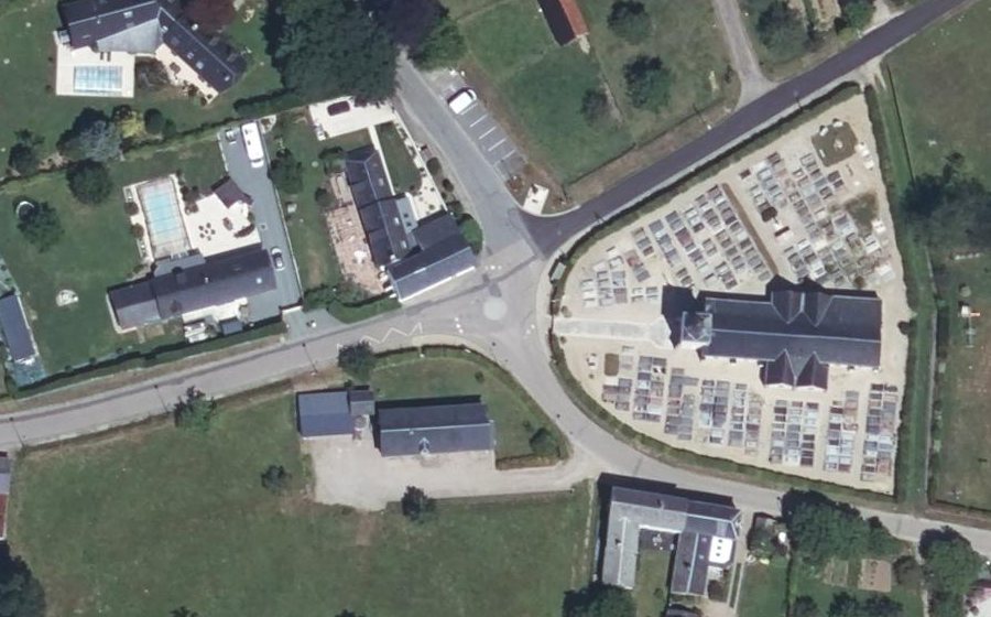 Vue aérienne du Mini-giratoire n°369054720