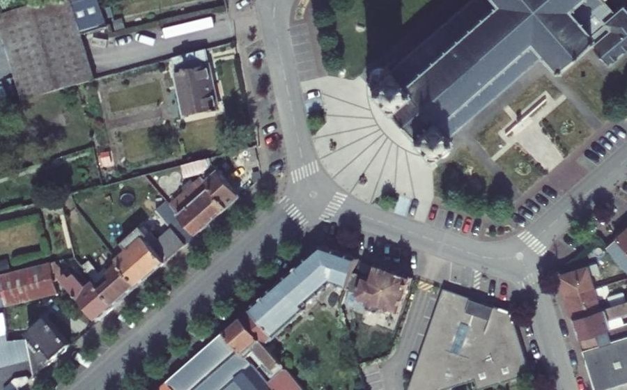 Vue aérienne du Mini-giratoire n°371385019