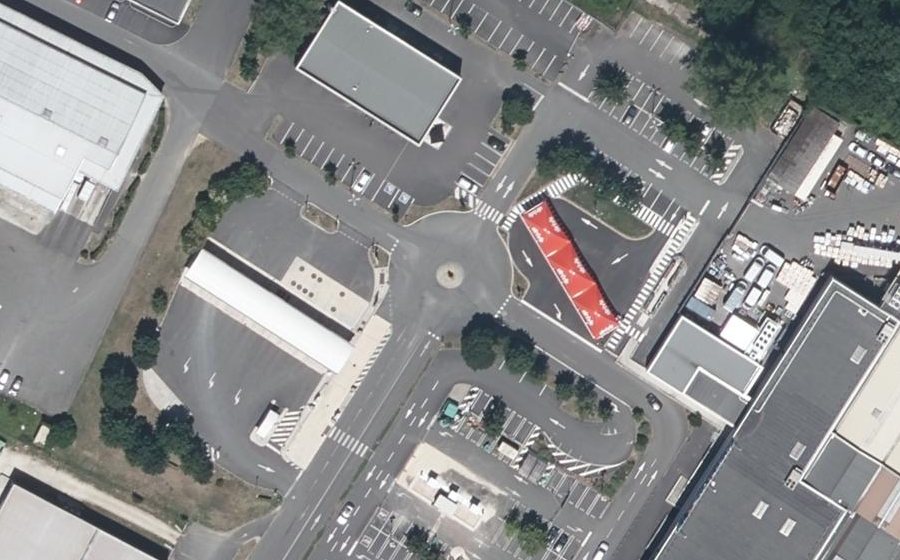 Vue aérienne du Mini-giratoire n°371490528