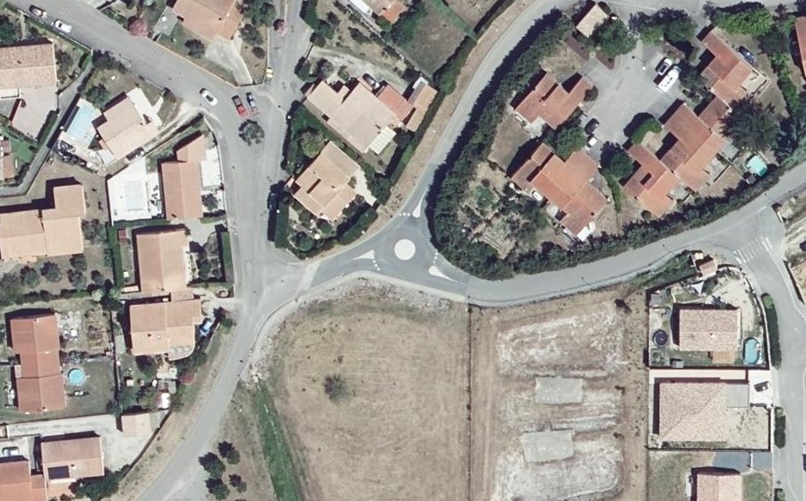 Vue aérienne du Mini-giratoire n°372557190