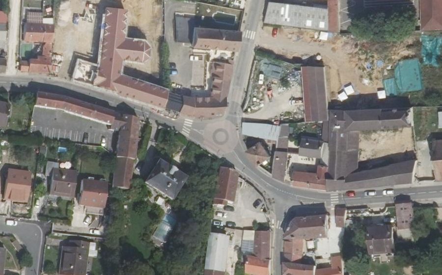 Vue aérienne du Mini-giratoire n°378019850