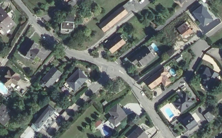 Vue aérienne du Mini-giratoire n°388806909