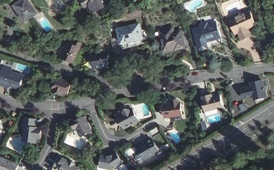 Vue aérienne du Mini-giratoire n°388807104
