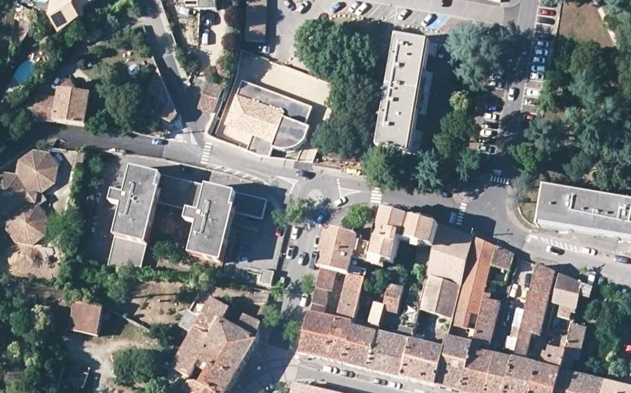 Vue aérienne du Mini-giratoire n°390202192