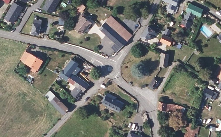 Vue aérienne du Mini-giratoire n°402350528