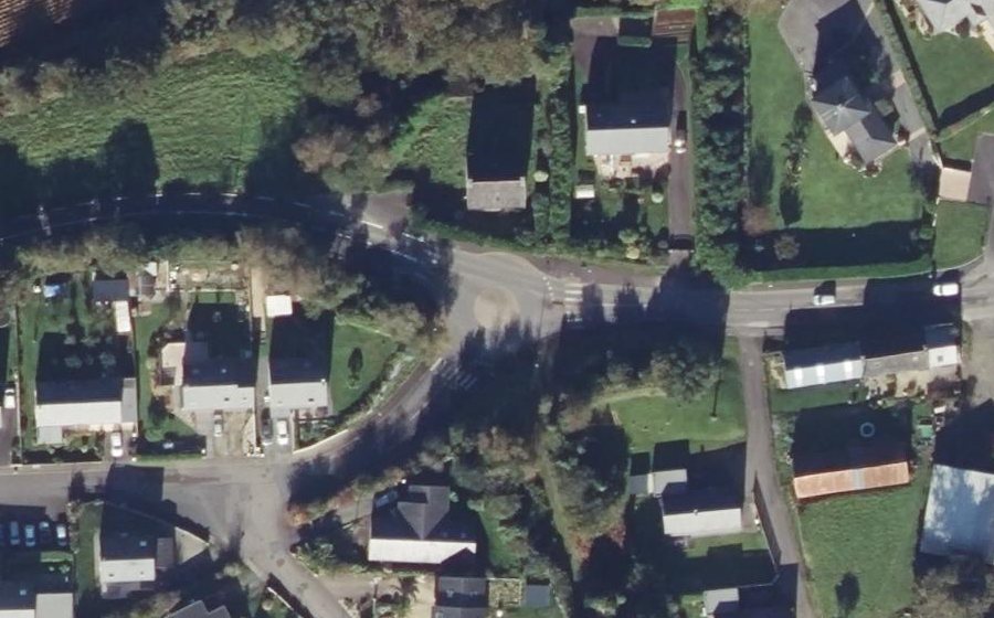 Vue aérienne du Mini-giratoire n°406514720