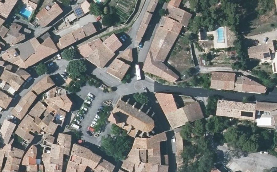 Vue aérienne du Mini-giratoire n°410311573
