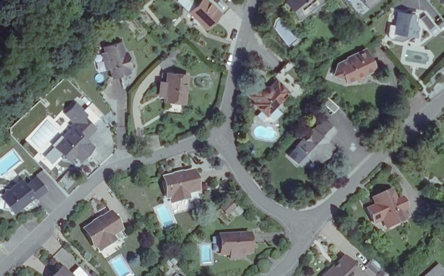Vue aérienne du Mini-giratoire n°412466862