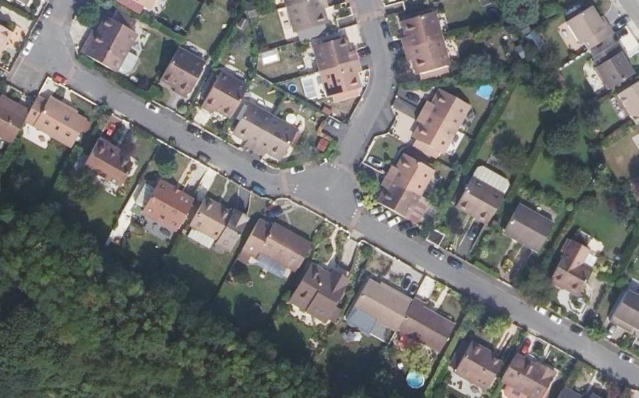 Vue aérienne du Mini-giratoire n°413484906