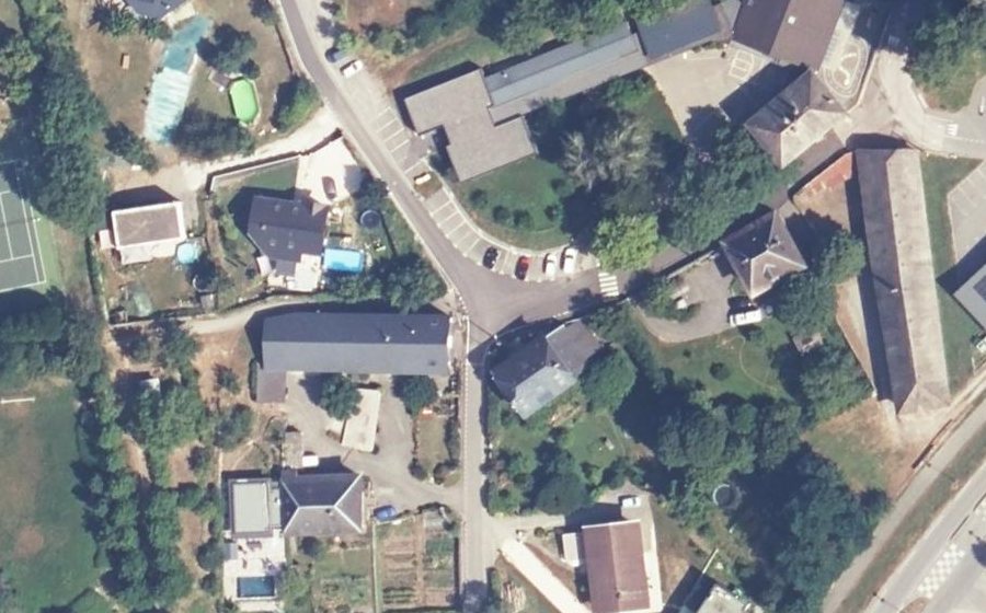 Vue aérienne du Mini-giratoire n°417479062