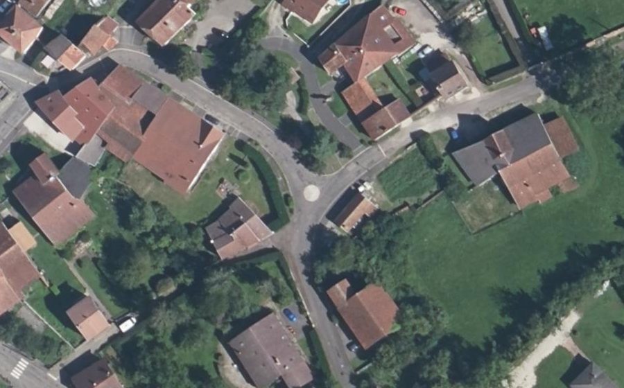 Vue aérienne du Mini-giratoire n°417505082