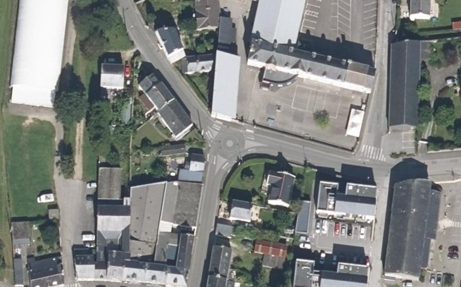 Vue aérienne du Mini-giratoire n°417696767