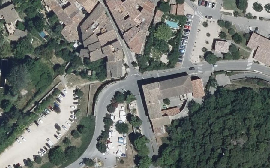 Vue aérienne du Mini-giratoire n°420560178