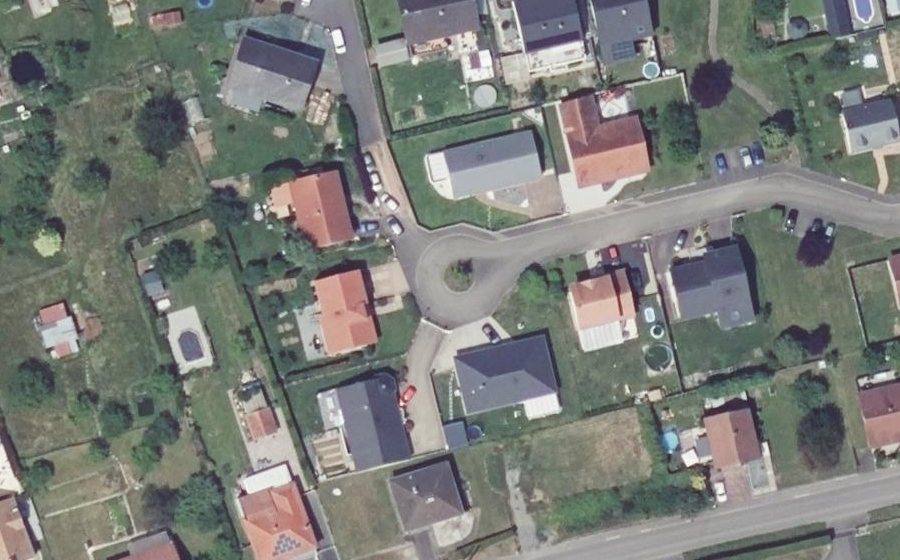 Vue aérienne du Mini-giratoire n°421942818