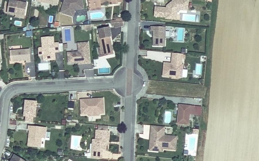 Vue aérienne du Mini-giratoire n°422610473