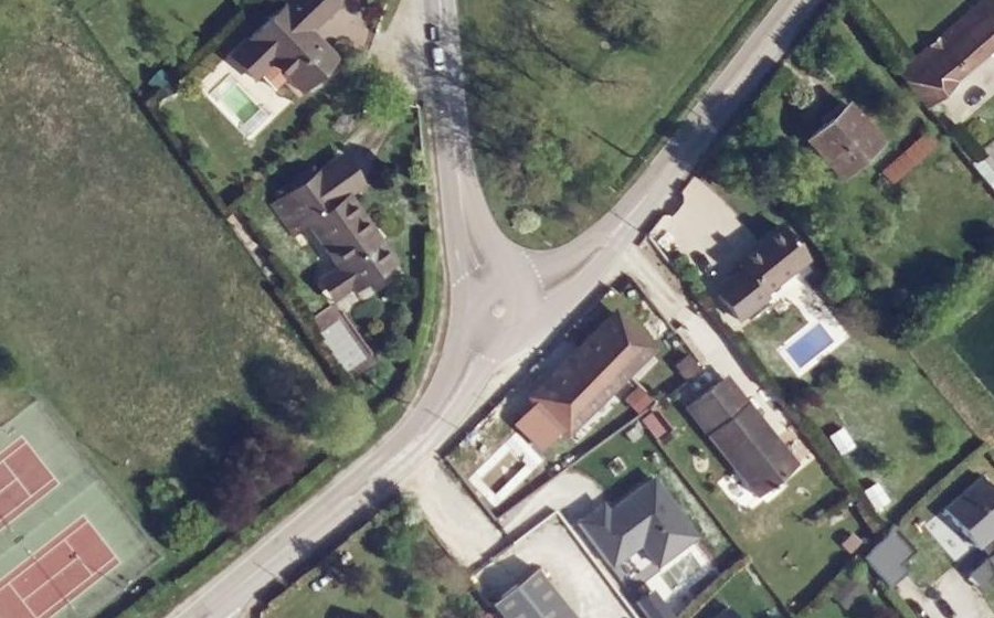Vue aérienne du Mini-giratoire n°423120683