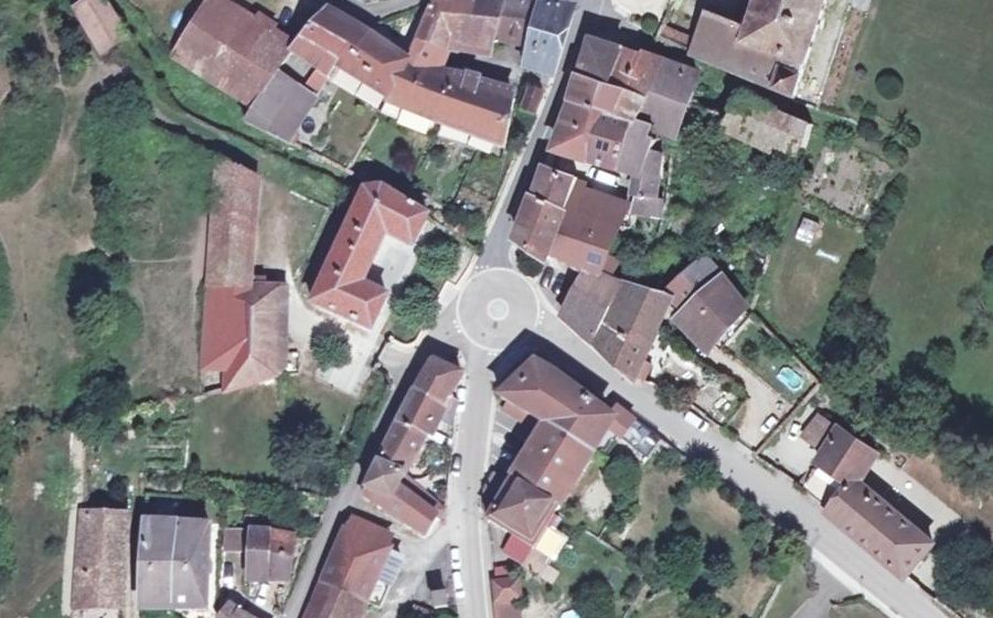 Vue aérienne du Mini-giratoire n°426880374