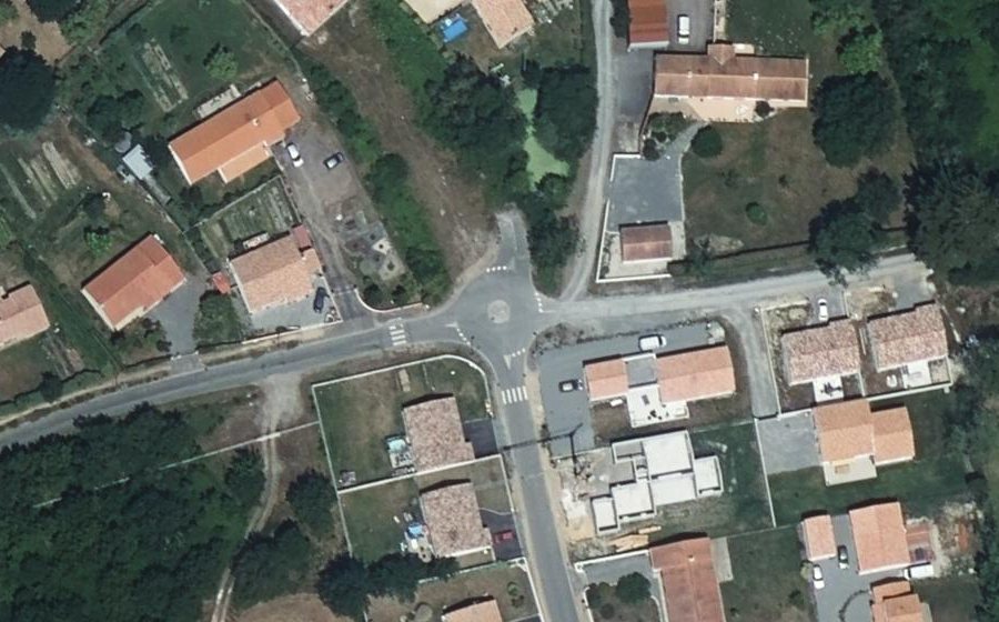 Vue aérienne du Mini-giratoire n°427071616