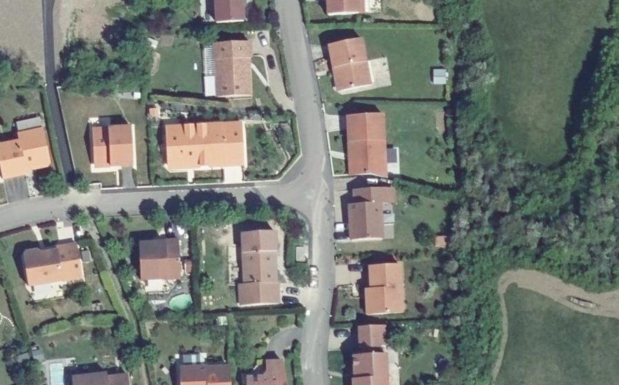 Vue aérienne du Mini-giratoire n°430275084