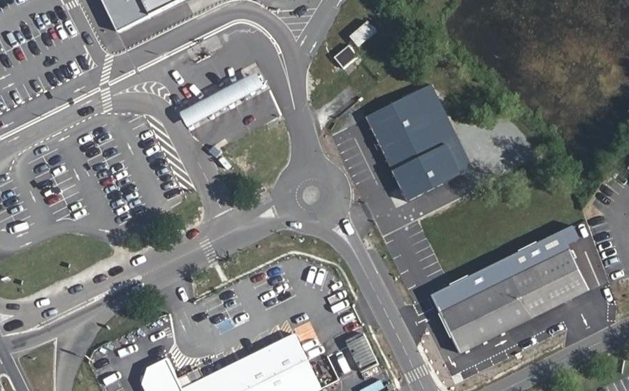 Vue aérienne du Mini-giratoire n°430957619