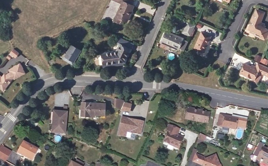 Vue aérienne du Mini-giratoire n°434566660
