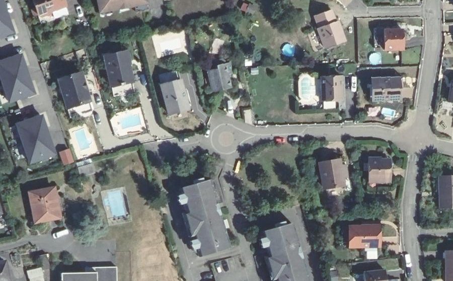 Vue aérienne du Mini-giratoire n°440840776