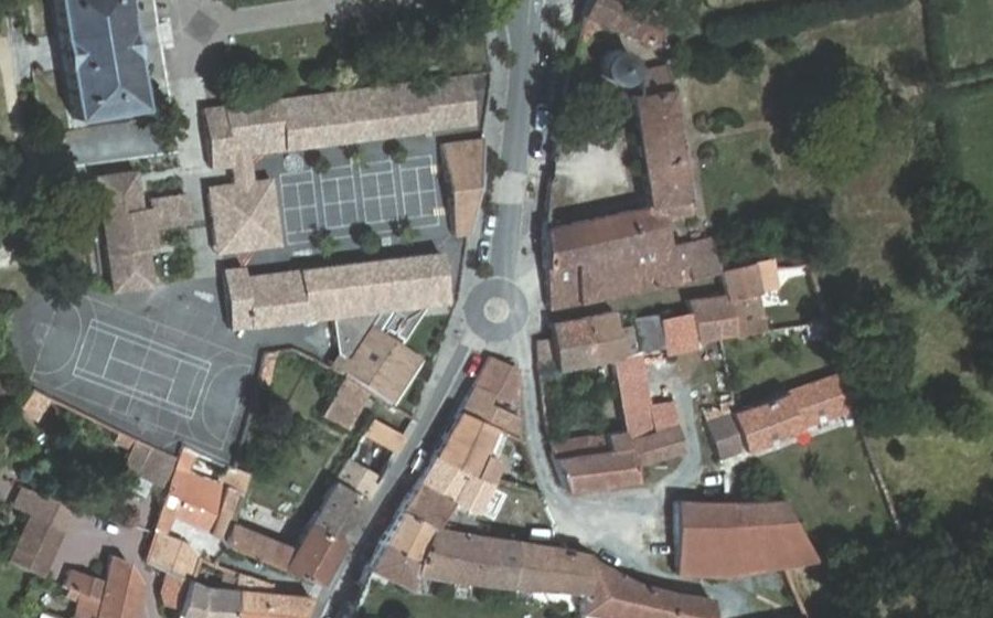 Vue aérienne du Mini-giratoire n°441766686