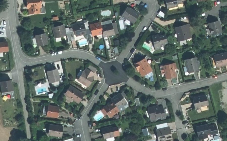 Vue aérienne du Mini-giratoire n°441905612