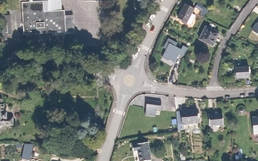 Vue aérienne du Mini-giratoire n°443020084