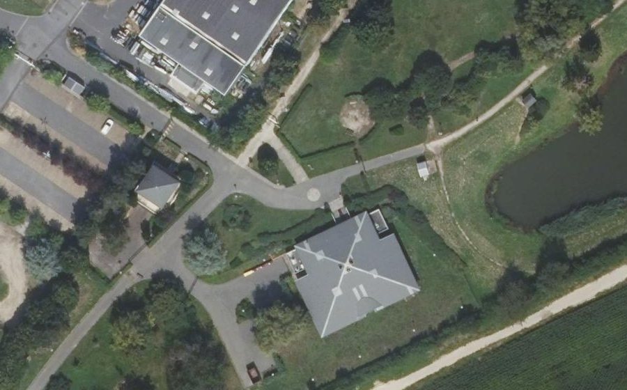 Vue aérienne du Mini-giratoire n°443367761