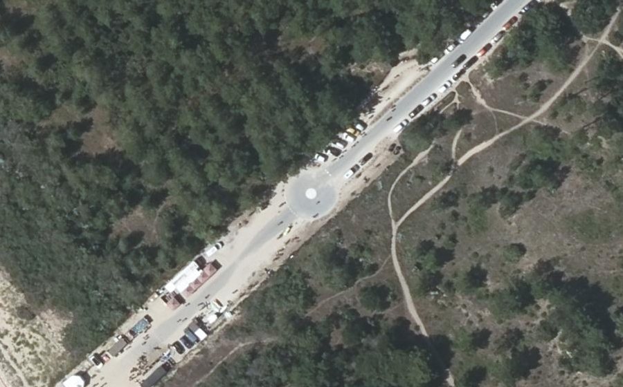Vue aérienne du Mini-giratoire n°444363494
