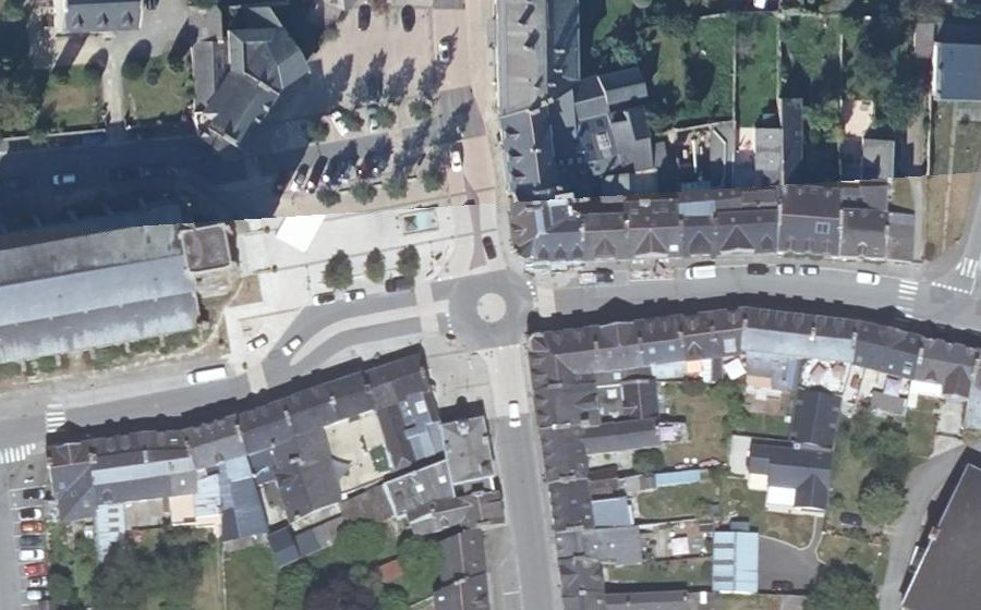 Vue aérienne du Mini-giratoire n°447358380