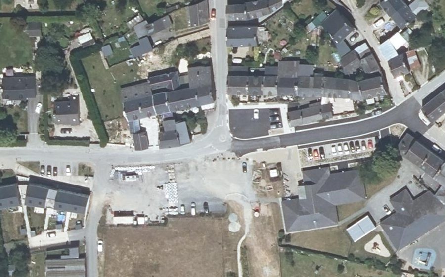 Vue aérienne du Mini-giratoire n°447771077