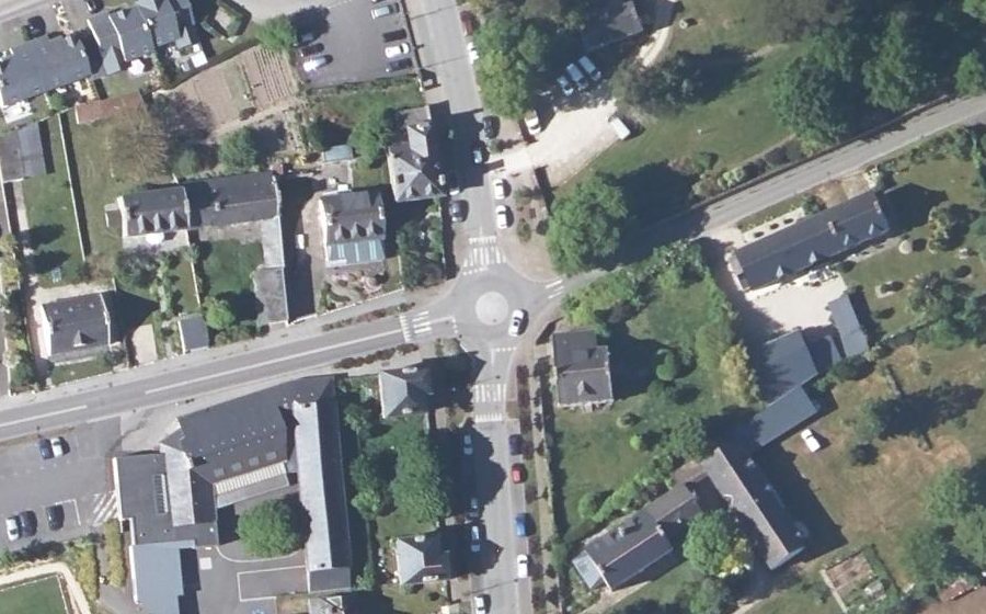 Vue aérienne du Mini-giratoire n°448016697