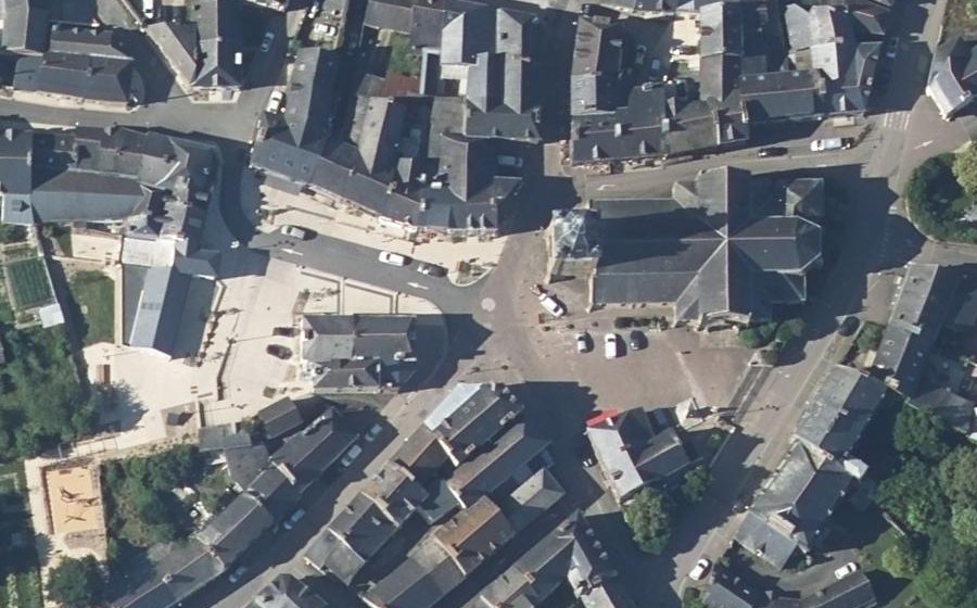 Vue aérienne du Mini-giratoire n°450142712