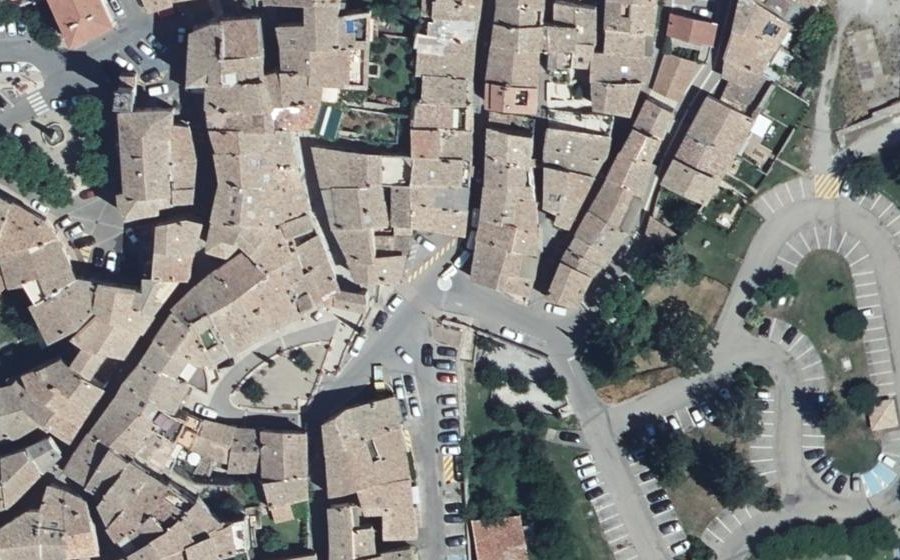 Vue aérienne du Mini-giratoire n°450680110