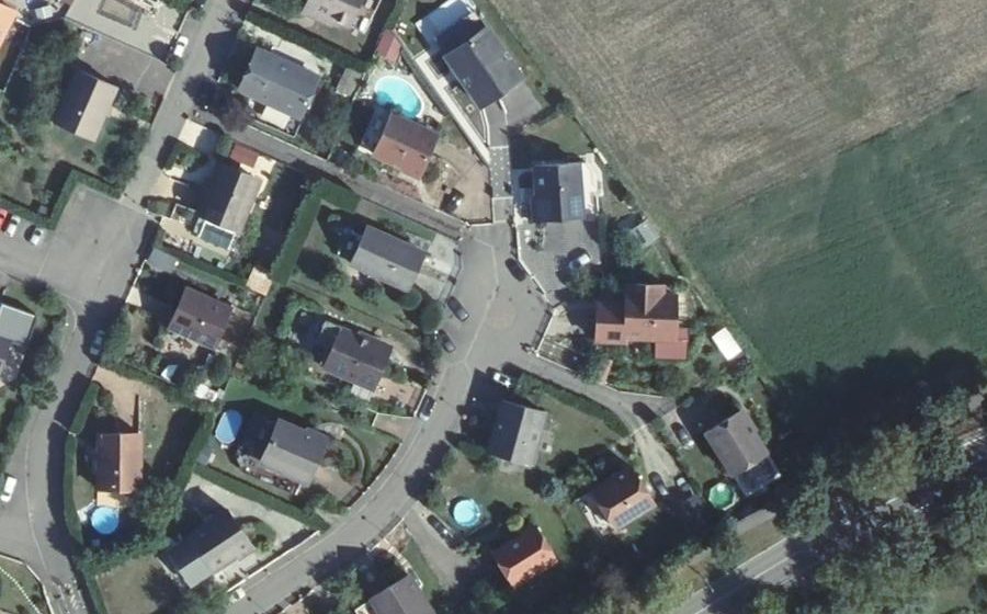 Vue aérienne du Mini-giratoire n°450986887