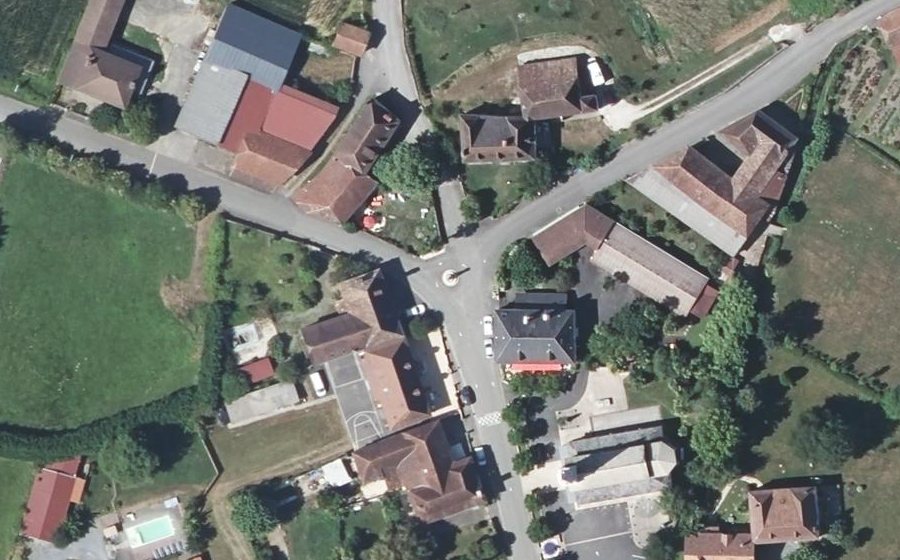 Vue aérienne du Mini-giratoire n°452981524