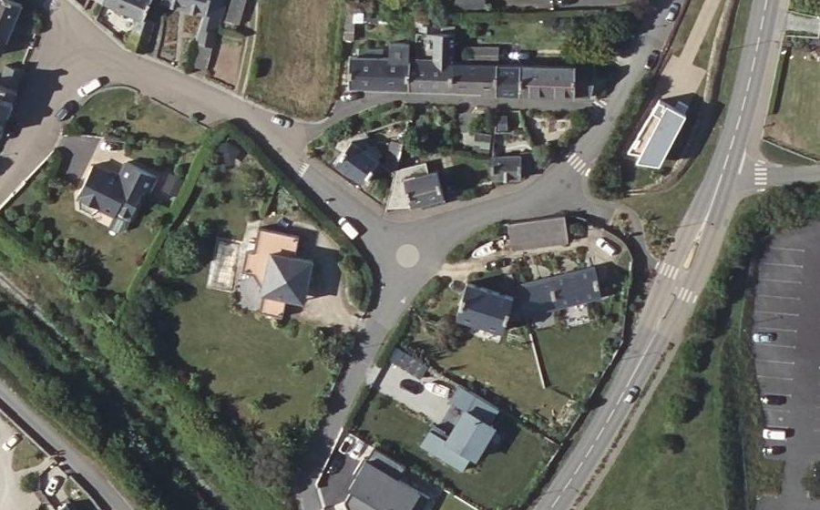 Vue aérienne du Mini-giratoire n°453015740