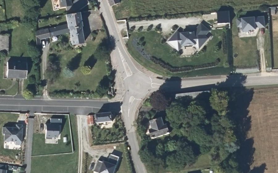 Vue aérienne du Mini-giratoire n°455895258