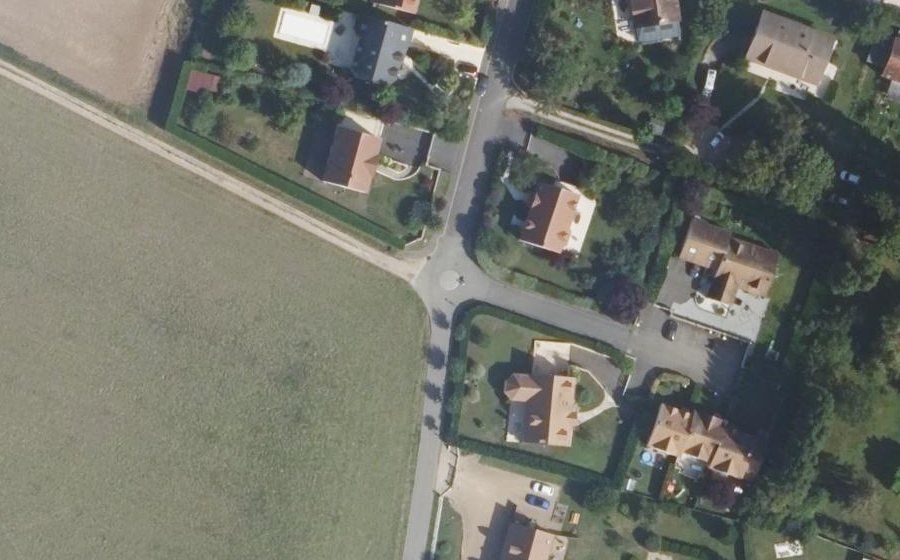 Vue aérienne du Mini-giratoire n°457486124