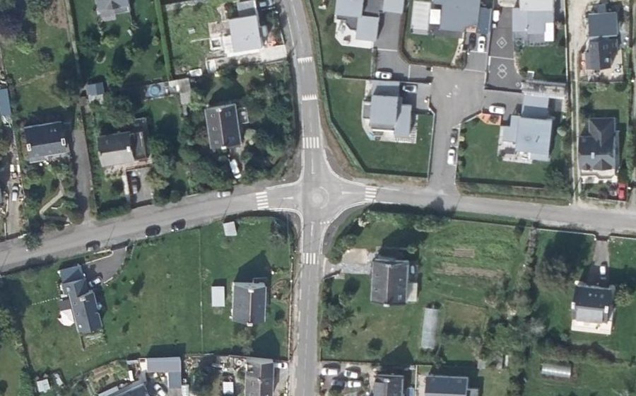 Vue aérienne du Mini-giratoire n°457579757