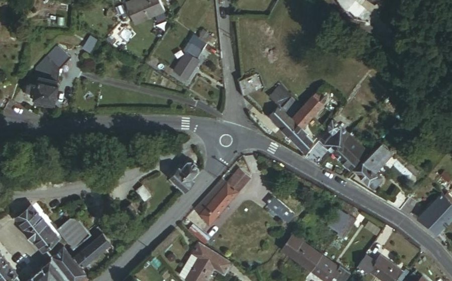 Vue aérienne du Mini-giratoire n°457708578