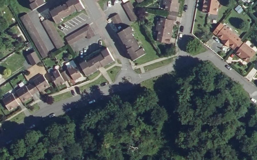 Vue aérienne du Mini-giratoire n°459844550